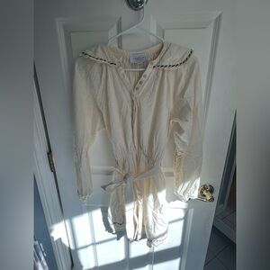 The Shirt by Rochelle Behrens Ivory Dress